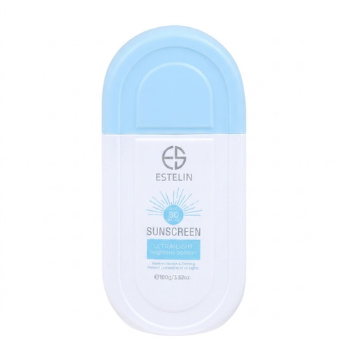 ضد آفتاب بیرنگ و آبرسان استلین (Estelin Sunscreen Ultra-Light Hydrating SPF 80 PA+++)
