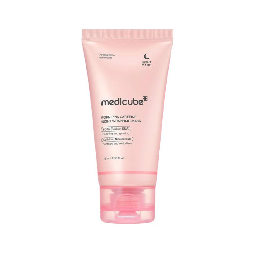 ماسک شب پی دی آر ان و پینک کافئین مدیکیوب Medicube PDRN Pink Caffeine Night Wrapping Mask