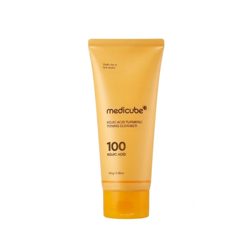 شوینده روشن کننده و ضد لک مدیکیوب حاوی کوجیک اسید و زردچوبه Medicube Kojic Acid Turmeric Toning Cleanser