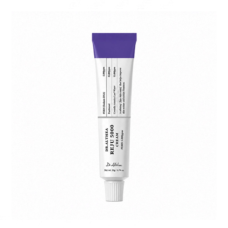 کرم دکتر التیا تسکین دهنده بازسازی کننده و جوانساز پوست Dr. Althea Reju 5000 Cream