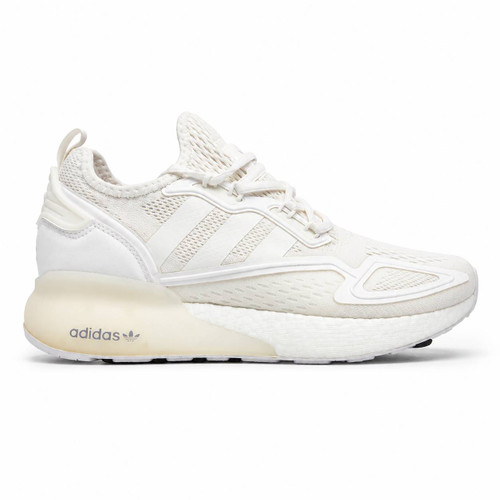 کفش کتونی وارداتی آدیداس ZX 2K بوسـت Adidas ZX 2K Boost (سفید کرمی)
