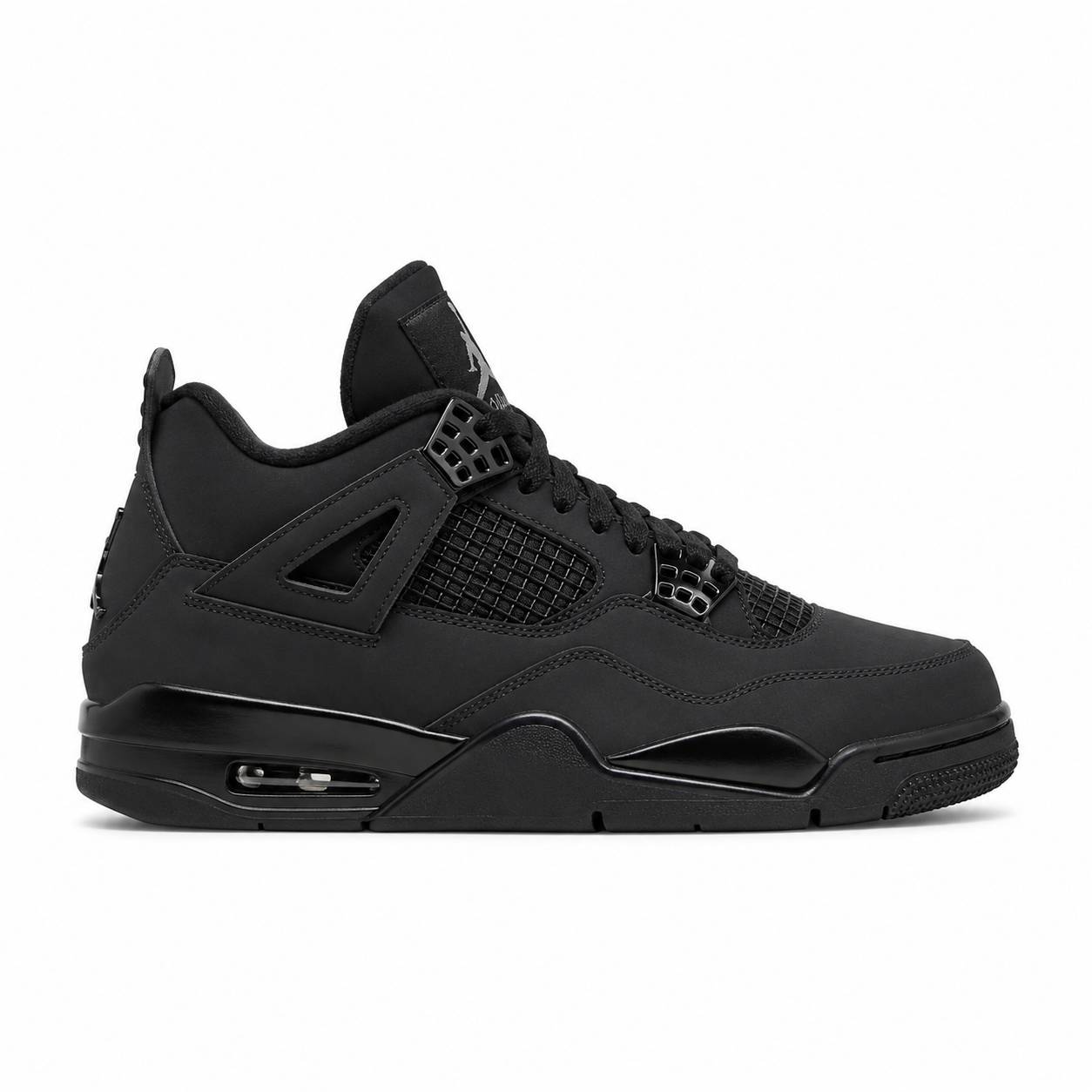 کفش کتونی وارداتی نایک ایر جردن 4 رترو Nike Air Jordan 4 Retro (مشکی)