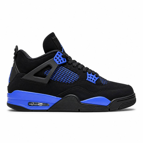 کفش کتونی وارداتی نایک ایر جردن 4 رترو Nike Air Jordan 4 Retro (بنفش و مشکی)