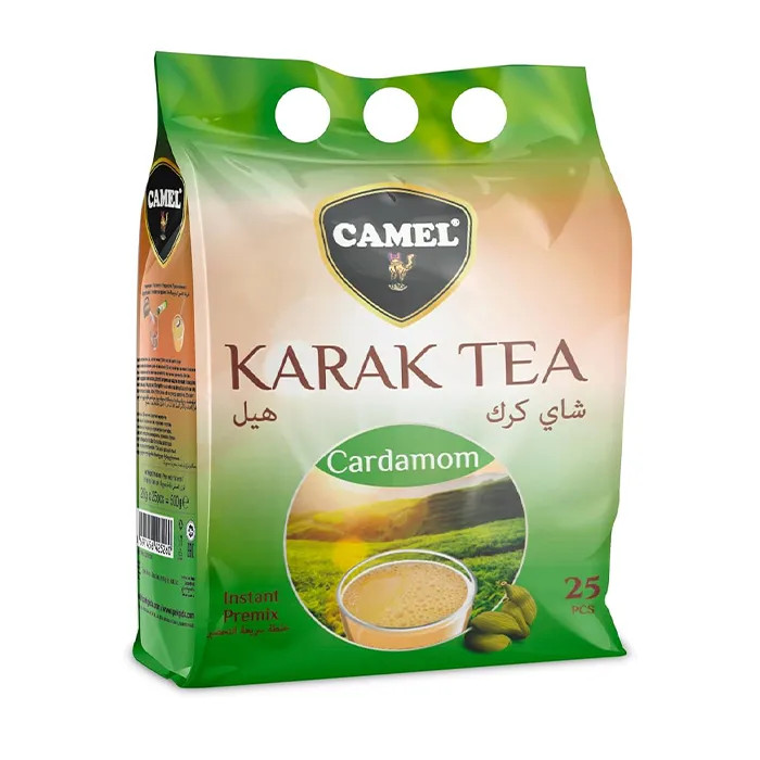چای کرک فوری کمل (Camel) طعم هل 25 ساشه اورجینال