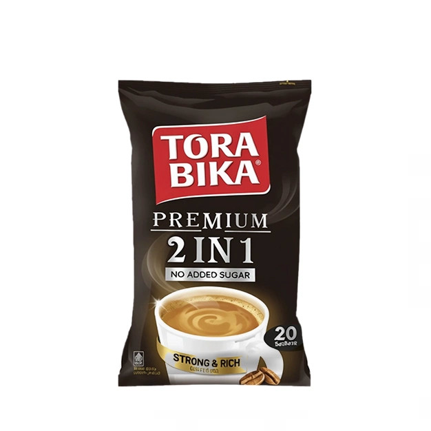 کافی میکس تورابیکا پرمیوم بدون شکر | Torabika Premium 2 in 1 Coffee Mix 20 Sachets