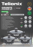 سرویس قابلمه گرانیتی تلیونیکس مدل Telionix TGC5710 اورجینال