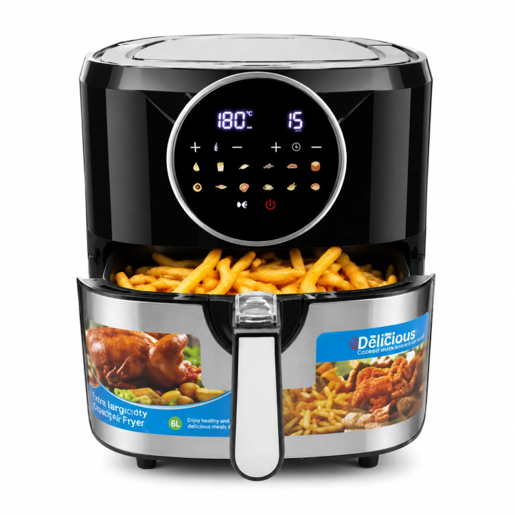 سرخ کن بدون روغن هوم جنرال Home General Air Fryer مدل 2076 اورجینال