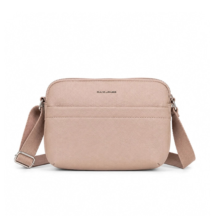 کیف دوشی زنانه دیوید جونز مدل کراسبادی Camera Bag (cm7778 گلبهی)
