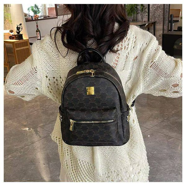 کوله پشتی وارداتی سلین Celine تریومف مونگرام (A56)
