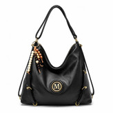 کیف دوشی و دستی بزرگ زنانه طرح Hobo مدل M-Luxury (مشکی 959)