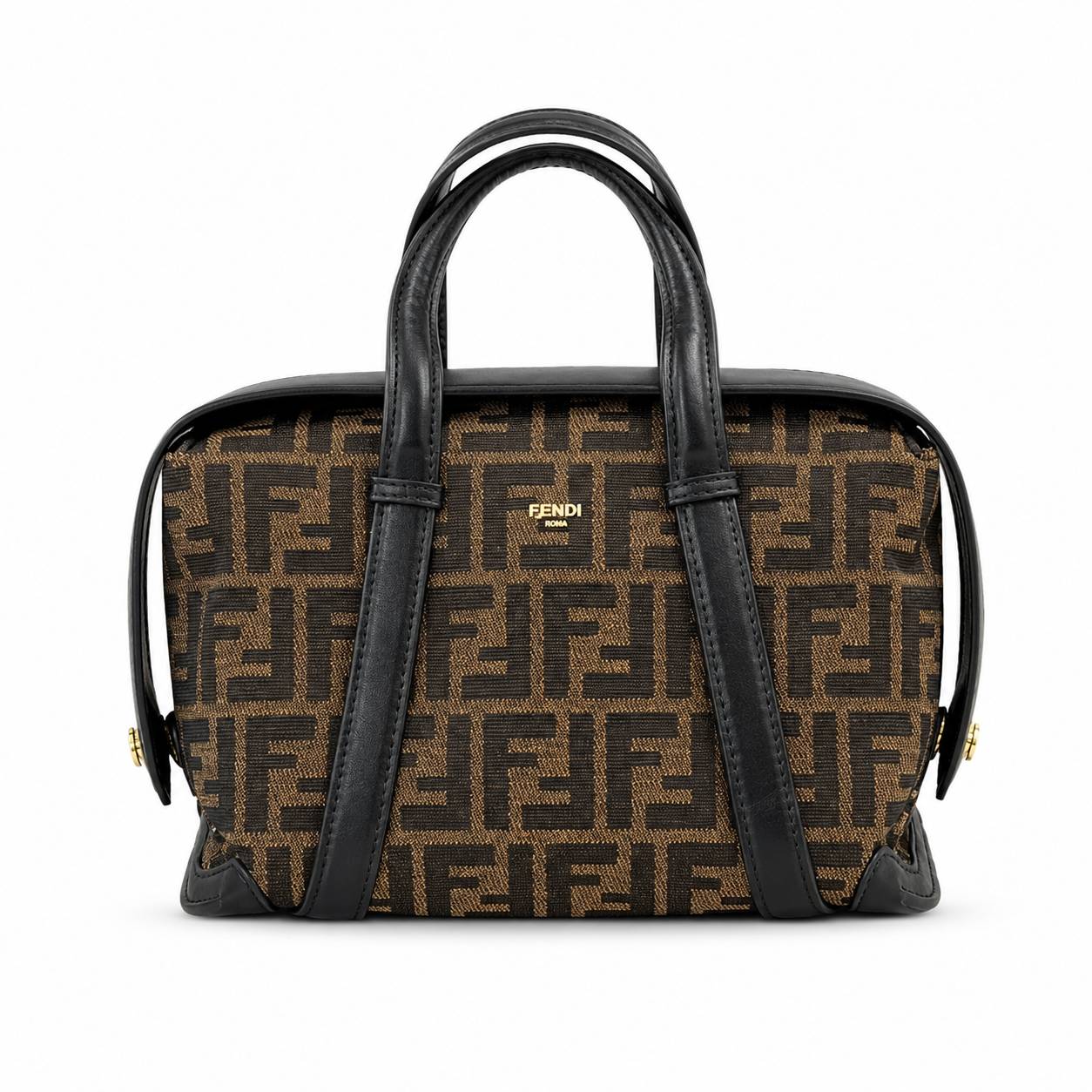 کیف وارداتی دستی و دوشی زنانه فندی Fendi مدل بوستان (Bowling) _ V