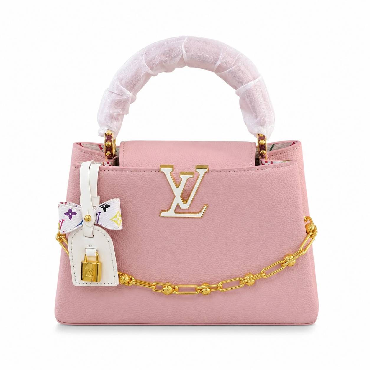 کیف وارداتی دستی و دوشی زنانه Louis Vuitton لوییس ویتون _ V صورتی
