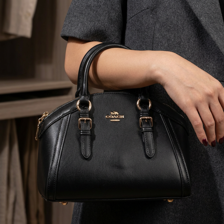 کیف وارداتی دستی و دوشی زنانه کوچ Coach مدل Dome Classic (مشکی M109)