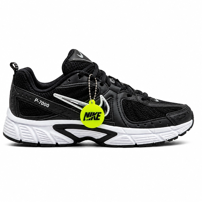 کفش کتانی وارداتی نایک Nike P-7000 (مشکی سفید)
