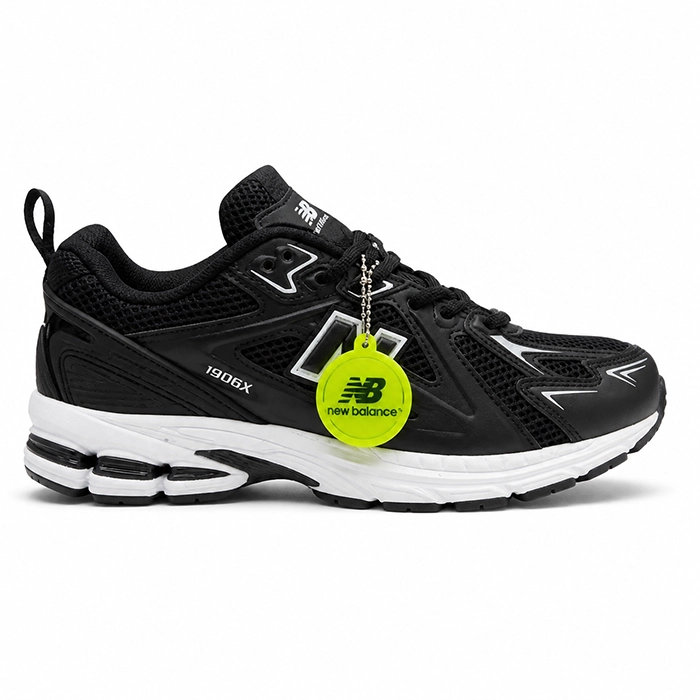 کفش کتانی وارداتی زنانه نیو بالانس New Balance 1906X (مشکی سفید)
