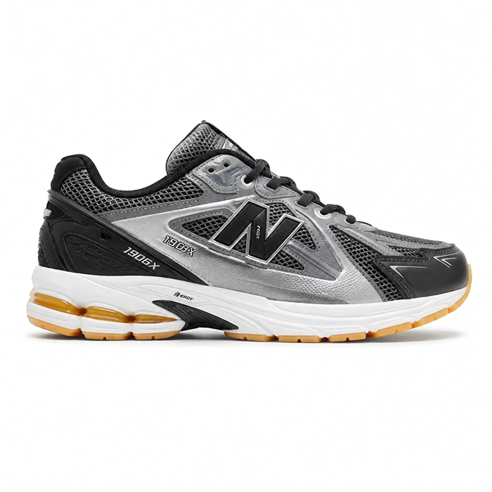 کفش کتانی وارداتی نیو بالانس New Balance 1906X (طوسی مشکی)