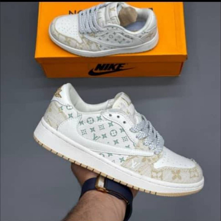کفش کتانی وارداتی نایک (لوئی ویتون مدل دانک لو) Nike Dunk Low Louis Vuitton