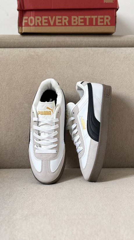 کفش کتانی اسپرت پوما مدل پالرمو Puma Palermo (سفید مشکی)
