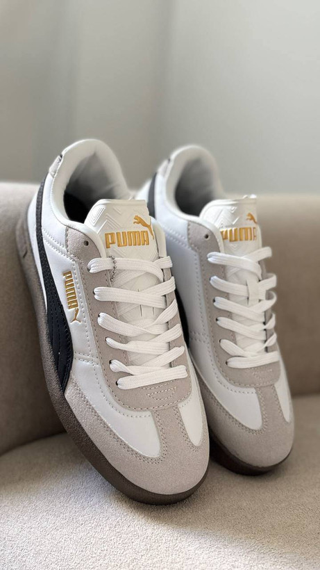 کفش کتانی اسپرت پوما مدل پالرمو Puma Palermo (سفید مشکی)