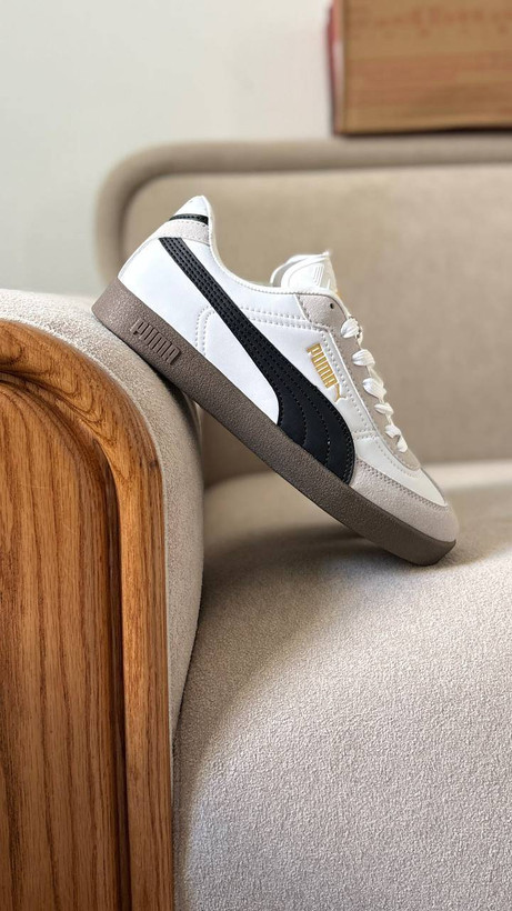 کفش کتانی اسپرت پوما مدل پالرمو Puma Palermo (سفید مشکی)