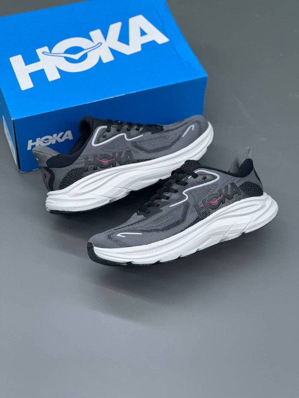 کفش وارداتی هوکا Hoka مدل Bondi 8 (خاکستری تیره)