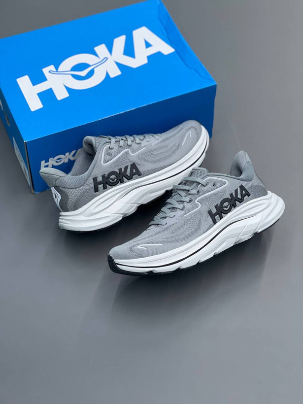 کفش وارداتی هوکا Hoka مدل Bondi 8 (طوسی)