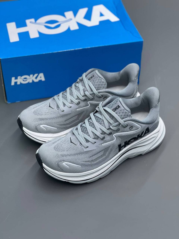 کفش وارداتی هوکا Hoka مدل Bondi 8 (طوسی)