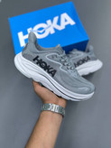 کفش وارداتی هوکا Hoka مدل Bondi 8 (طوسی)