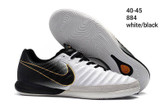 کفش وارداتی فوتسال نایک لونارگتو مدل Nike Lunar Gato (سفید مشکی)