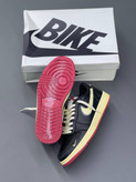 کفش کتانی وارداتی نایک ایر جردن 1 لو Nike Air Jordan 1 Low (مشکی کرم)