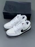 کفش کتانی وارداتی نایک ایر جردن 1 لو Nike Air Jordan 1 Low (سفید مشکی)