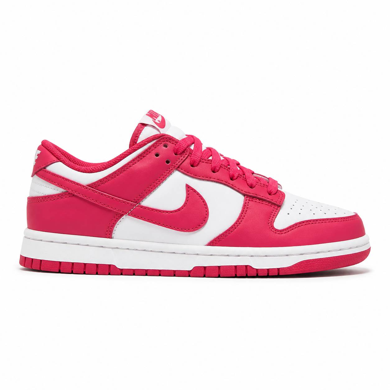 کفش کتونی وارداتی نایک دانک لو Nike Dunk Low (سرخابی سفید)
