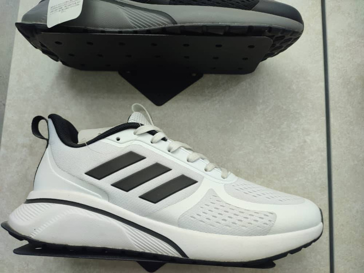 کفش کتونی وارداتی آدیداس رانینگ Adidas Running (سفید مشکی)