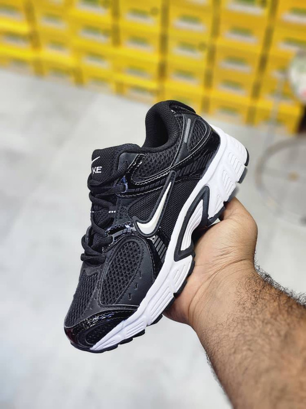 کفش وارداتی مخصوص پیادهروی و رانینگ نایکی Nike مدل P-6000 (مشکی و سفید)