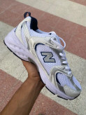 کفش وارداتی نیوبالانس 530 ( New Balance 530 ) سفید نقره ای