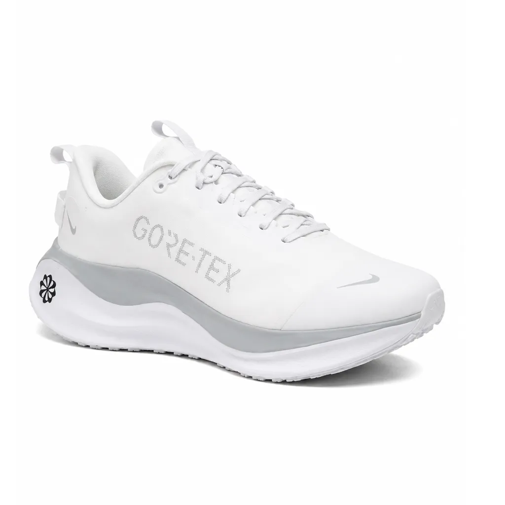 کفش وارداتی نایک گورتکس Nike Gore‑Tex سفید کفی طوسی