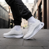 کفش وارداتی نایک گورتکس Nike Gore‑Tex سفید کفی طوسی