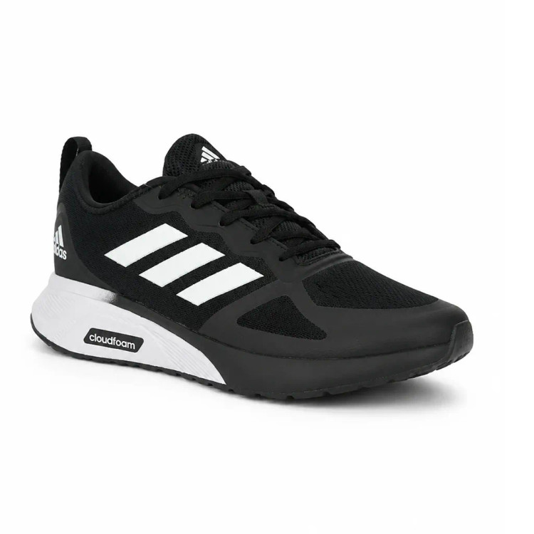 کفش وارداتی آدیداس رانینگ کلودفوم Adidas Running Cloudfoam سفید مشکی