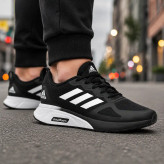کفش وارداتی آدیداس رانینگ کلودفوم Adidas Running Cloudfoam سفید مشکی