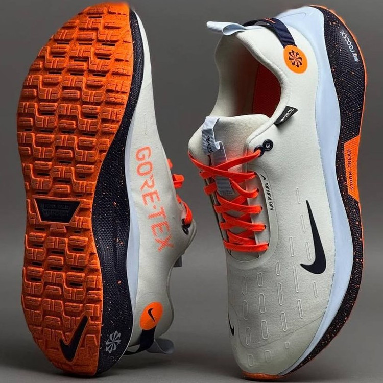 کفش وارداتی نایک گورتکس Nike Gore‑Tex کرمی نارنجی