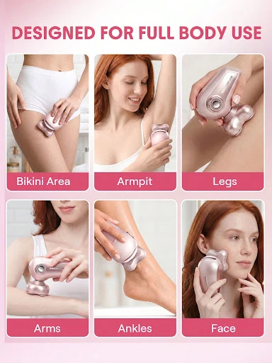 ماشین اصلاح و موزن برقی زنانه ۵ سر (5 in 1 Electric Lady Shaver) مدل چندکاره اورجینال