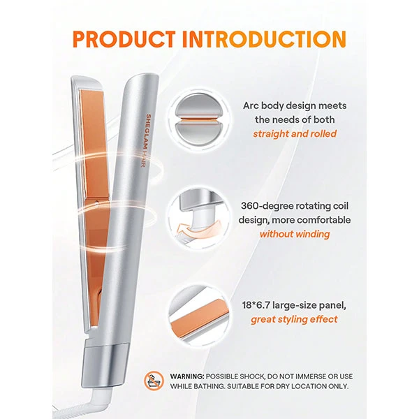 اتو مو مینی شیگلم Sheglam Travel Buddy Mini Hair Straightener (اورجینال)