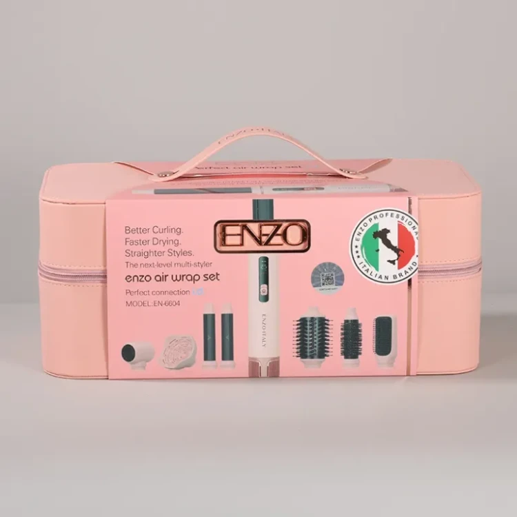 ست استایلر و سشوار چندکاره انزو مدل ENZO Italy EN-6604 (اورجینال)